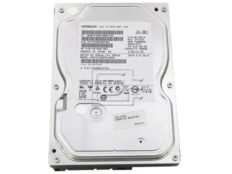 HDS721032CLA662 - Hitachi Deskstar 7K1000.C 320GB 7200RPM SATA 6Gb/s 16MB Cache 3.5-inch Hard Drive