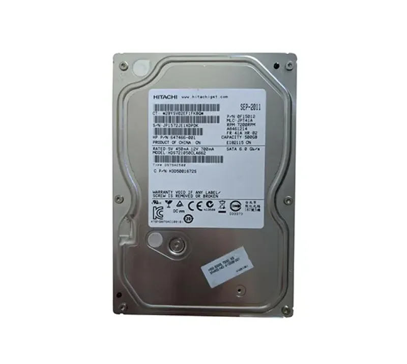 HDS721050CLA662 - Hitachi Deskstar 7K1000.C 500GB 7200RPM SATA 6Gb/s 16MB Cache 3.5-inch Hard Drive