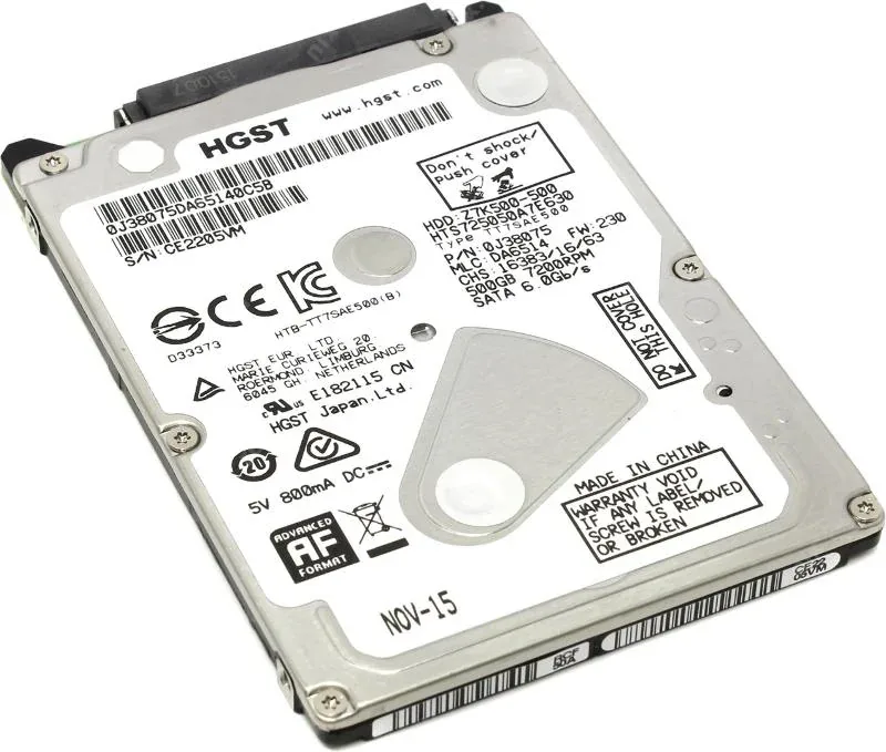 HDS725050KLA - Hitachi 500GB 7200RPM SATA 3.5-inch Hard Disk Drive