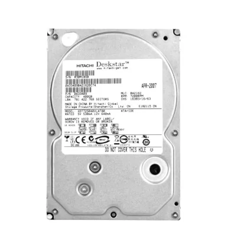 HDT725050VLAT80 - Hitachi Deskstar T7K500 500GB 7200RPM ATA-133 8MB Cache 3.5-inch Hard Drive