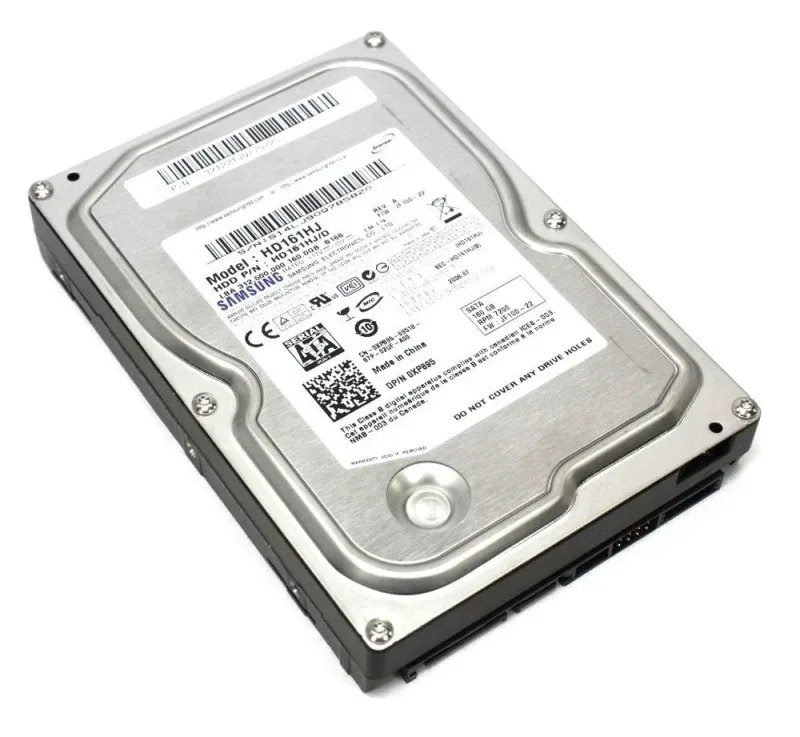 Samsung HE161HJ/D Spinpoint 160GB 7200RPM SATA 3Gb/s 8MB Cache 3.5-inch Hard Drive