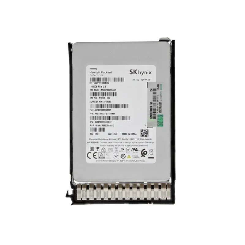 Hynix HFS1T6GETFEI-D430A PE8030 1.6TB 4D V5 TLC PCI Express 4.0 x4 NVMe Mixed Use U.3/2 15mm 2.5-Inch Enterprise Solid State Drive. In Stock