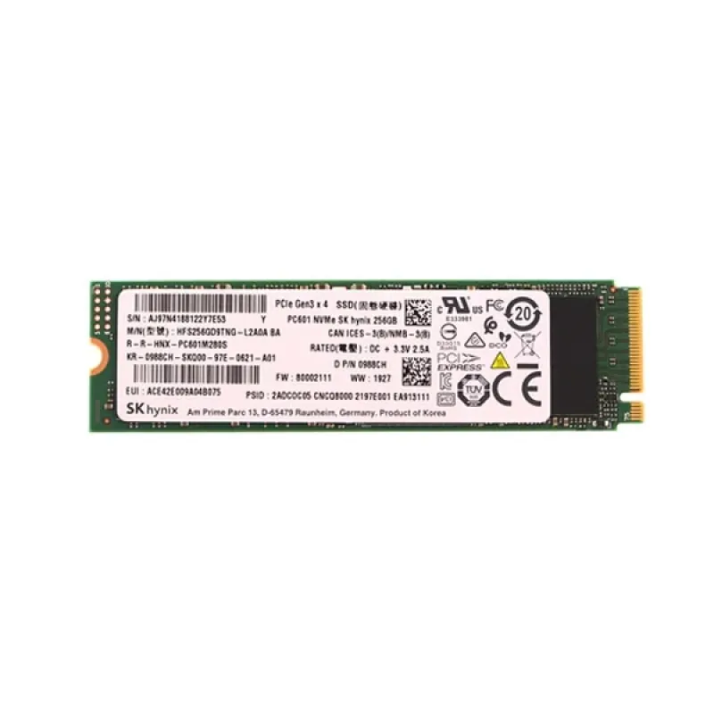 Hynix HFS256GD9TNG-L2A0A 256GB PCI Express 3.0 x4 NVMe M.2 2280 Solid State Drive. In Stock