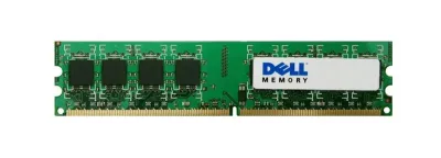HJ746 - Dell 1GB DDR2-400MHz PC2-3200 non-ECC Unbuffered CL3 240-Pin DIMM Memory Module