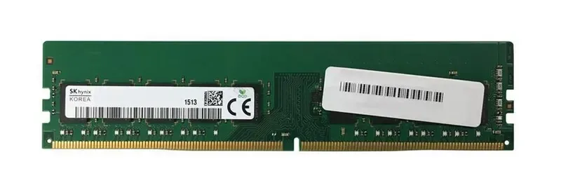 HMA81GU7DJR8N-XN - Hynix 8GB DDR4-3200MHz PC4-25600 ECC Unbuffered CL22 288-Pin UDIMM 1.2V Single Rank Memory Module
