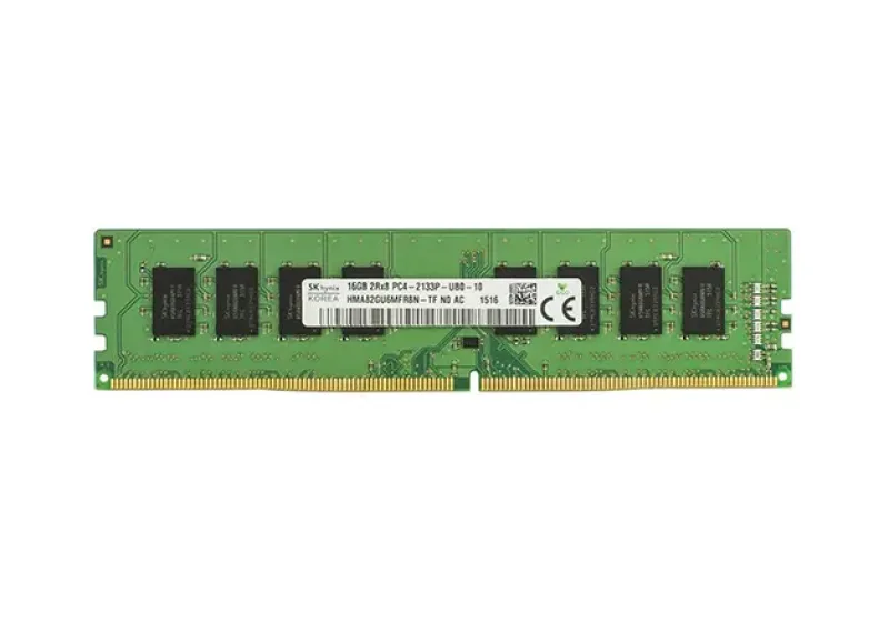 HMA82GU6MFR8N-TFN0 - Hynix 16GB DDR4-2133MHz PC4-17000 non-ECC Unbuffered CL15 288-Pin DIMM 1.2V Dual Rank Memory Module