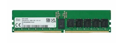HMCG88MEBRA115N - Hynix 32GB DDR5-4800MHz/PC5-38400 ECC Registered CL40 288-Pin RDIMM 1.1V Dual Rank Memory Module