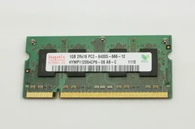 HMP112S6NFR8C-S6 - Hynix 1GB DDR2-800MHz PC2-6400 non-ECC Unbuffered CL6 200-Pin SoDimm Memory Module
