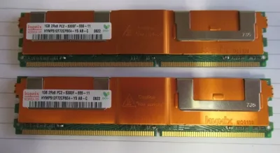 HMP151P7EFR8C-Y5 - Hynix 4GB DDR2-667MHz PC2-5300 ECC Registered CL5 240-Pin DIMM Memory Module