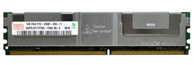 HMP512F7FFP8C-Y5N3 - Hynix 1GB DDR2-667MHz PC2-5300 ECC Fully Buffered CL5 240-Pin DIMM Dual Rank Memory Module