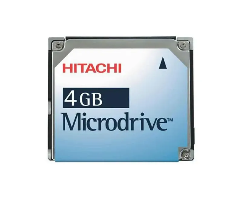 HMS360604D5CF00 - Hitachi Microdrive 3K6 4GB 3600RPM CompactFlash CF+ Type II 128KB Cache 1-inch Hard Drive