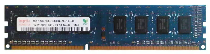 HMT112U6TFR8C-H9N0 - Hynix 1GB DDR3-1333MHz PC3-10600 non-ECC Unbuffered CL9 240-Pin DIMM Single Rank Memory Module