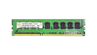 HMT112U7AFP8C-G7T0-AA - Hynix 1GB PC3-8500 DDR3-1066MHz ECC Unbuffered CL7 UDIMM Single-Rank Memory Module