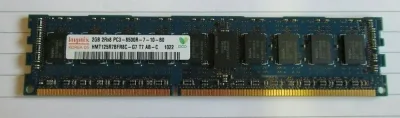 HMT125R7BFR8A-H9 - Hynix 2GB DDR3-1333MHz PC3-10600 ECC Registered CL9 240-Pin DIMM 1.35V Low Voltage Dual Rank Memory Module