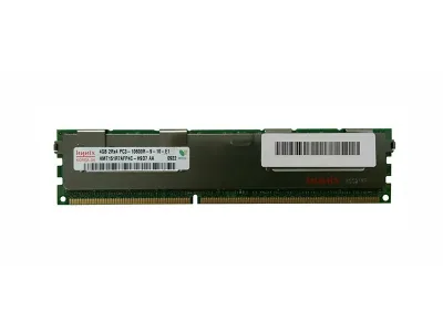 HMT151R7AFP4C-H9D7 - Hynix 4GB DDR3-1333MHz PC3-10600 ECC Registered CL9 240-Pin DIMM Dual Rank Memory Module