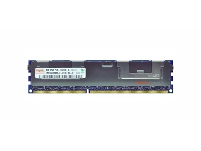 HMT151R7BFR4C-H9-D7AA-C - Hynix 4GB DDR3-1333MHz PC3-10600 ECC Registered CL9 240-Pin DIMM 1.5V Dual Rank Memory Module