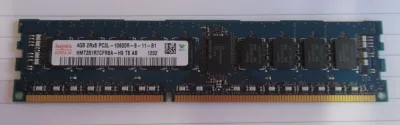 HMT151R7TFR8C-H9 - Hynix 4GB DDR3-1333MHz PC3-10600 ECC Registered CL9 240-Pin DIMM Quad Rank Memory Module