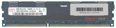 HMT31GR7AFR4C-H9DB - Hynix 8GB DDR3-1333MHz PC3-10600 ECC Registered CL9 240-Pin DIMM Dual Rank Memory Module