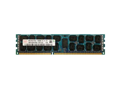 HMT31GR7CFR4A-H9 - Hynix 8GB DDR3-1333MHz PC3-10600 ECC Registered CL9 240-Pin DIMM 1.35V Low Voltage Dual Rank Memory Module