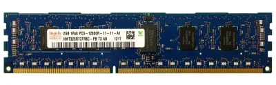 HMT325R7CFR8C-PBT3-AB - Hynix 2GB PC3-12800 DDR3-1600MHz ECC Registered CL11 RDIMM Single-Rank Memory Module