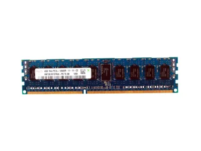 HMT351R7CFR4A-PB - Hynix 4GB DDR3-1600MHz PC3-12800 ECC Registered CL11 240-Pin DIMM 1.35V Low Voltage Single Rank Memory Module