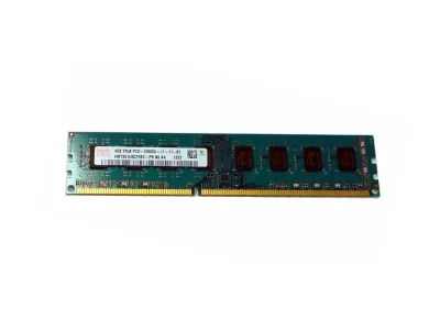 HMT351U6CFR8C-PBNO - Hynix 4GB DDR3-1600MHz PC3-12800 non-ECC Unbuffered CL11 240-Pin DIMM Dual Rank Memory Module