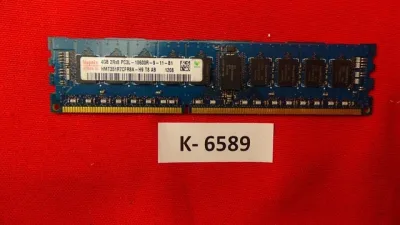 HMT351V7CFR8A-H9 - Hynix 4GB DDR3-1333MHz PC3-10600 ECC Registered CL9 240-Pin DIMM 1.35V Low Voltage Very Low Profile (VLP) Dual Rank Memory Module