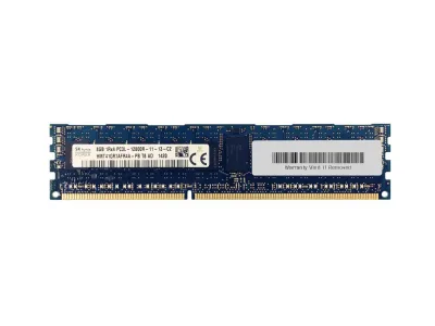 HMT41GR7AFR4A-PBT8 - Hynix 8GB DDR3-1600MHz PC3-12800 ECC Registered CL11 240-Pin DIMM 1.35V Low Voltage Single Rank Memory Module