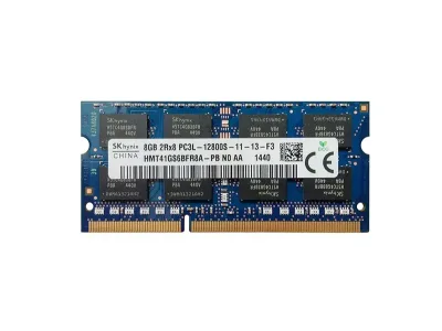 HMT41GS6BFR8A-PB - Hynix 8GB DDR3-1600MHz PC3-12800 non-ECC Unbuffered CL11 204-Pin SoDimm 1.35V Low Voltage Dual Rank Memory Module