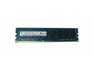 HMT41GU6AFR8C-PB - Hynix 8GB DDR3-1600MHz PC3-12800 non-ECC Unbuffered CL11 240-Pin DIMM 1.35V Low Voltage Dual Rank Memory Module