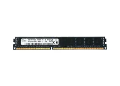 HMT41GV7AFR4A-PB - Hynix 8GB DDR3-1600MHz PC3-12800 ECC Registered CL11 240-Pin DIMM 1.35V VLP Memory Module