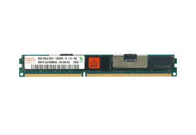 HMT41GV7AMR4C-H9 - Hynix 8GB DDR3-1333MHz PC3-10600 ECC Registered CL9 240-Pin DIMM 1.35V Low Voltage Dual Rank Very Low Profile (VLP) Memory Module