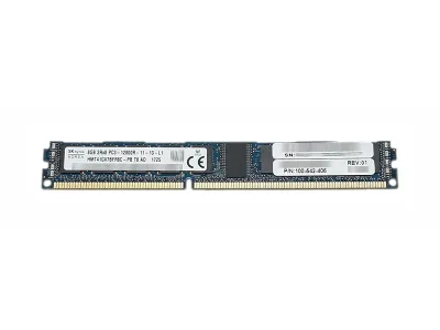 HMT41GV7BFR8C-PB - Hynix 8GB DDR3-1600MHz PC3-12800 ECC Registered CL11 240-Pin DIMM Very Low Profile (VLP) Dual Rank Memory Module
