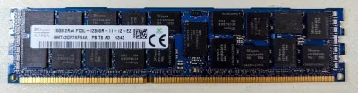 HMT42GR7AFRAC-RD - Hynix 16GB DDR3-1866MHz PC3-14900 ECC Registered CL13 240-Pin DIMM Dual Rank Memory Module