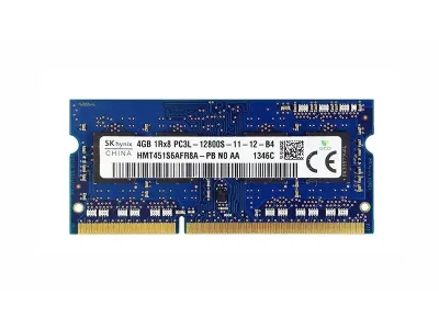 HMT451S6AFR8A-PBN0-AA - Hynix 4GB DDR3-1600MHz PC3-12800 non-ECC Unbuffered CL11 204-Pin SoDimm 1.35V Low Voltage Single Rank Memory Module