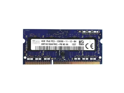 HMT451S6AFR8C-PB - Hynix 4GB DDR3-1600MHz PC3-12800 non-ECC Unbuffered CL11 204-Pin SoDimm Single Rank Memory Module