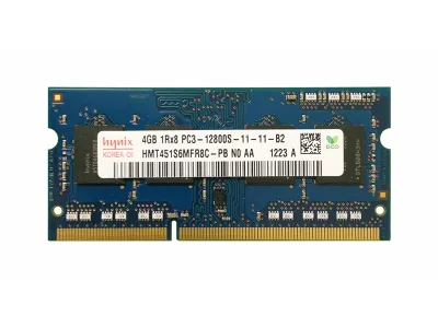HMT451S6MFR8C-PBN0 - Hynix 4GB DDR3-1600MHz PC3-12800 non-ECC Unbuffered CL11 204-Pin SoDimm Single Rank Memory Module