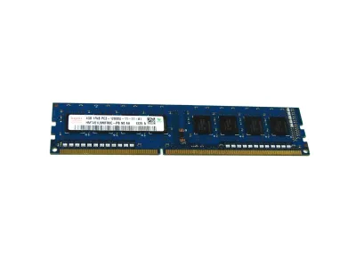 HMT451U6MFR8C-PB - Hynix 4GB DDR3-1600MHz PC3-12800 non-ECC Unbuffered CL11 240-Pin DIMM Single Rank Memory Module
