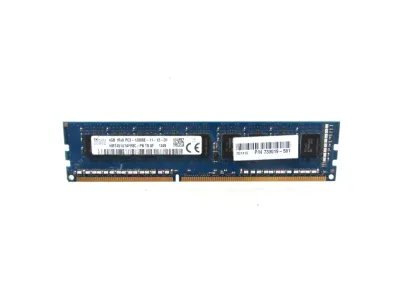 HMT451U7AFR8C-PB - Hynix 4GB DDR3-1600MHz PC3-12800 ECC Unbuffered CL11 240-Pin DIMM 1.35V Low Voltage Single Rank Memory Module