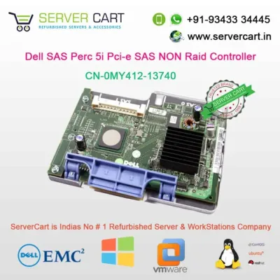 HN359 - Dell PERC 5/i PCI-Express SAS 3Gb/s Controller (Single Connector/ Non RAID) for PowerEdge 1950 / 2950