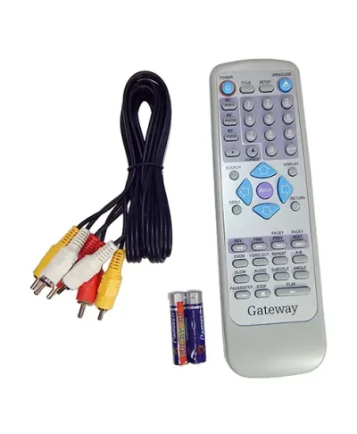HOF3F117D4 - Gateway DVD Remote Control Kit with 2xBattery/ Cable for ADC-220