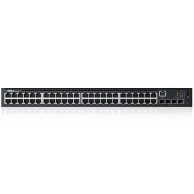 HPC2V - Dell PowerConnect N1500 Series N1548 48 x Ports 10/100/1000 PoE+, + 4 x Ports 10 Gigabit Ethernet SFP Layer 2 Managed Ethernet Switch