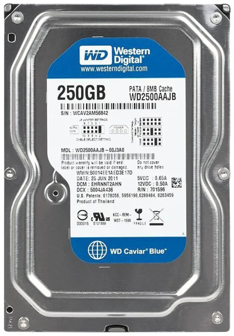 HSBHCVJAA - Western Digital Caviar 60GB 7200RPM ATA-100 2MB Cache 3.5-inch Hard Drive