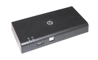HSTNN-S02X - HP USB 2.0 Docking Station Audio VGA DVI Network USB Adapter