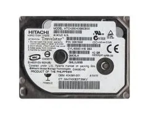 HTC368080H8CE00 - Hitachi Travelstar C3K80 80GB 3600RPM ATA-33 128KB Cache 1.8-inch Hard Disk Drive