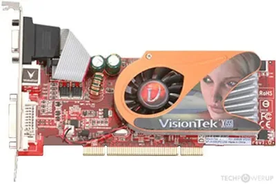 HTX1550-01 - ATI Tech ATI High-tech X1550 PCI Video Graphics Card