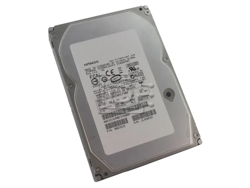 HUS153030VLF400 - Hitachi Ultrastar 15K300 300GB 15000RPM Fibre Channel 4GB/s 16MB Cache 3.5-inch Hard Disk Drive