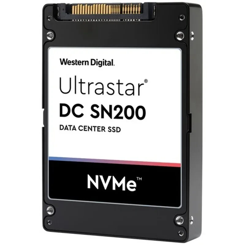 Western HUSMR7638BDP3Y1 Western Digital HUSMR7638BDP3Y1 Ultrastar SN200 Series 3.84TB Multi-Level Cell PCI Express 3.0 x4 NVMe Read Intensive U.2 2.5-inch Solid State Drive. In Stock