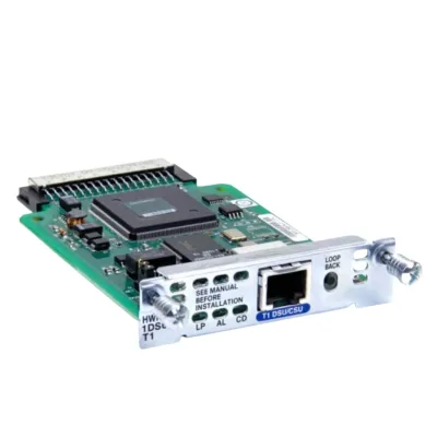 HWIC-1DSU-T1 - Cisco 1-Port T1/Fractional T1 DSU/CSU WAN Interface Card