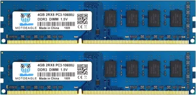 Kingston Technology HX313C9F/4 4GB DDR3-1333MHz PC3-10600 non-ECC Unbuffered CL9 240-Pin DIMM 1.5V Memory Module